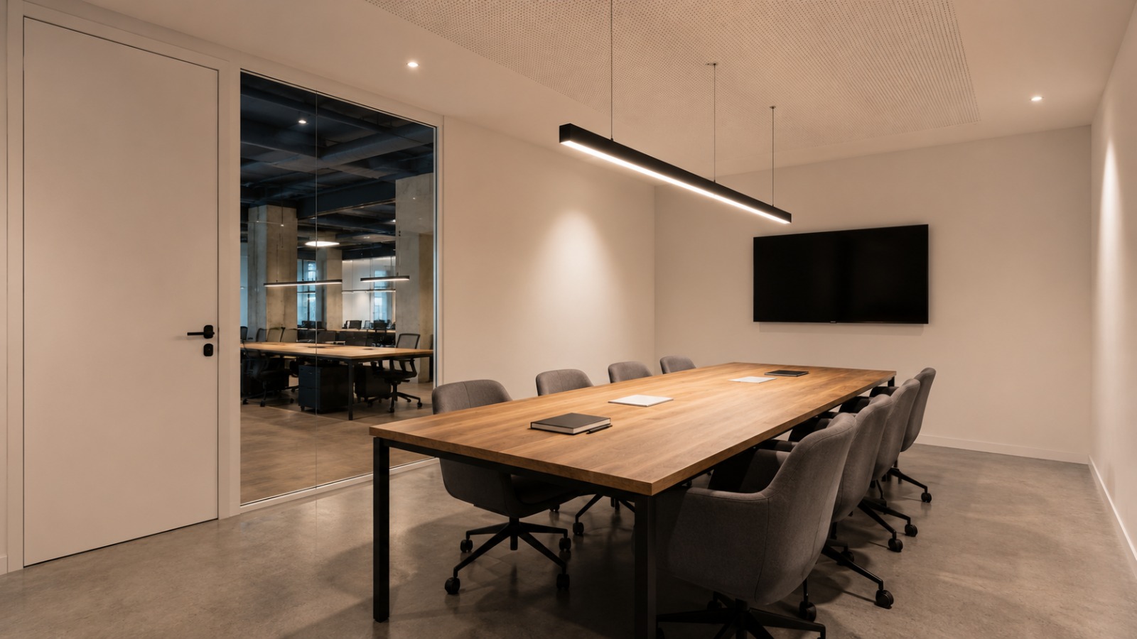 Sala de reuniones del coworking Neuronis